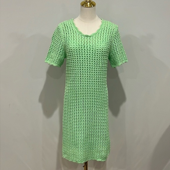 GAP neon green dress - Picture 3 of 4